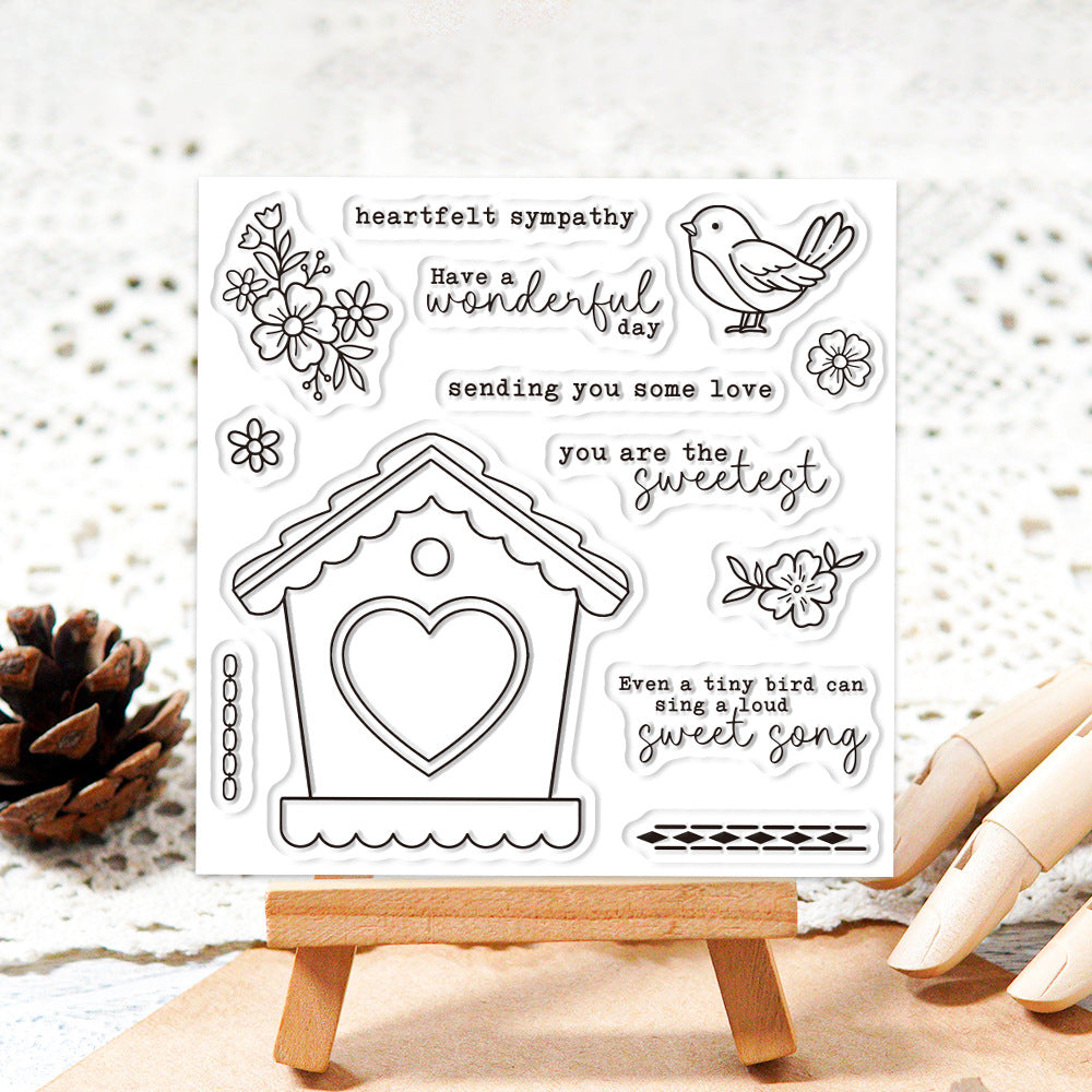 Bird House Dies & Stamps Set
