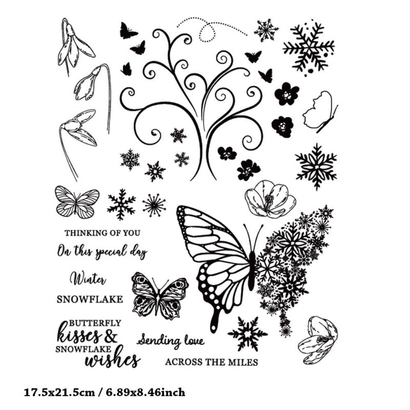 Butterfly Clear Stamps