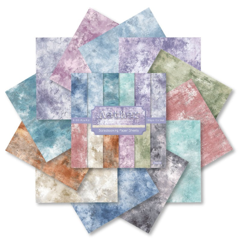24PCS 6" Aether Scrapbook Paper & Cardstock