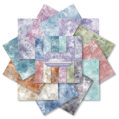 24PCS 6" Aether Scrapbook Paper & Cardstock