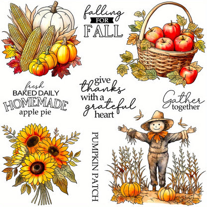 Harvest Season Dies & Stamps Set