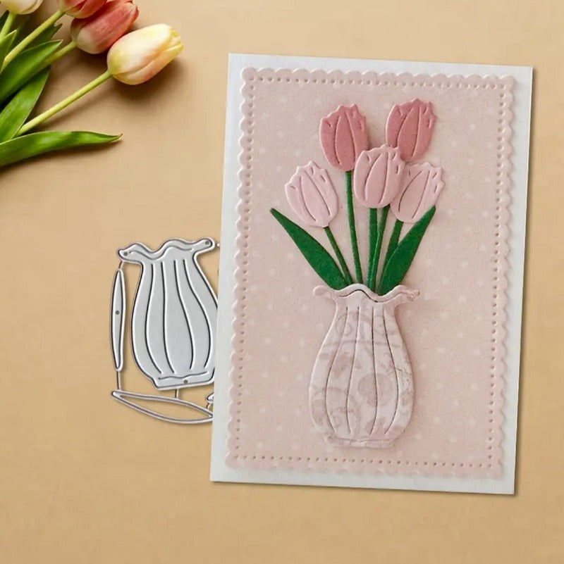 Tulip Vase Metal Cutting Dies