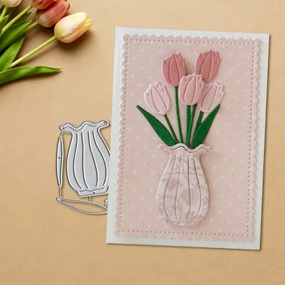Tulip Vase Metal Cutting Dies