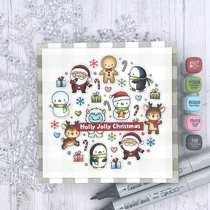 Christmas Animals Dies & Stamps Set