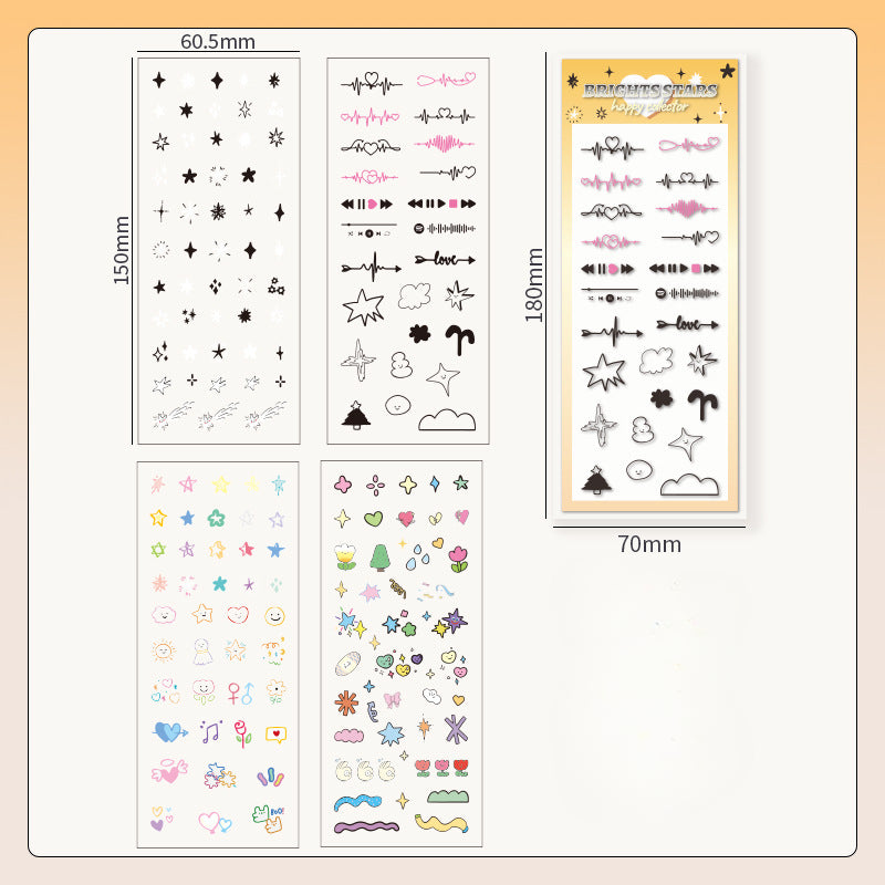 Creative Scrapbook Decorative DIY Stickers