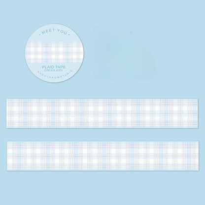 Basic Plaid Decorative Washi Tape