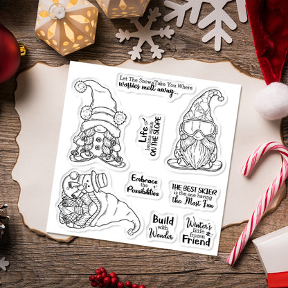 Christmas Gnome Dies & Stamps Set
