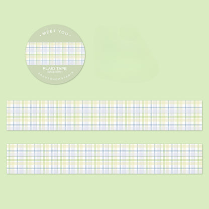 Basic Plaid Decorative Washi Tape