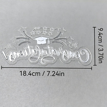 "Congratulations" Words Metal Cutting Dies