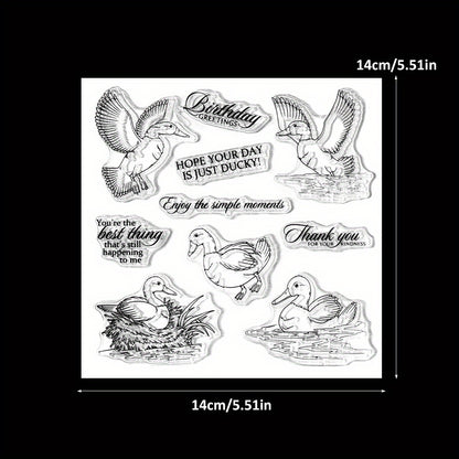 Happy Ducks Dies & Stamps Set