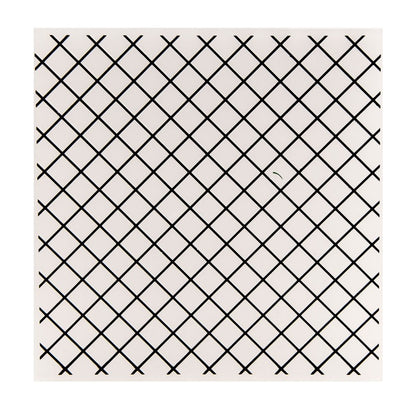 Square Pattern Plastic Embossing Folder