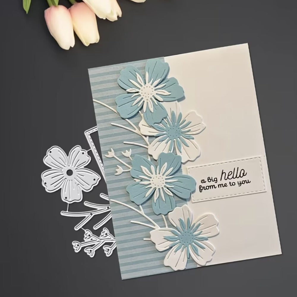 Floral Border Metal Cutting Dies