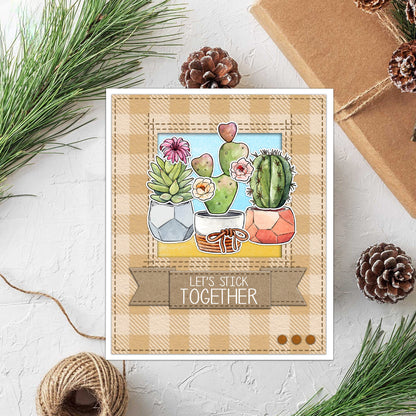 Cactus Dies & Stamps Set