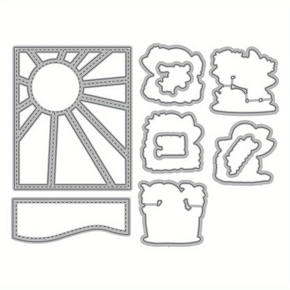Summer Gnome Girls Dies & Stamps Set