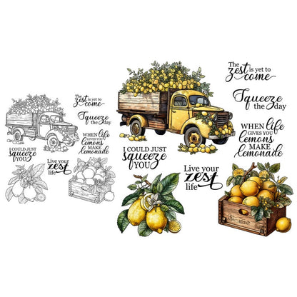 Lemon Harvest Dies & Stamps Set