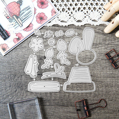 Bucket Rabbit Metal Cutting Dies