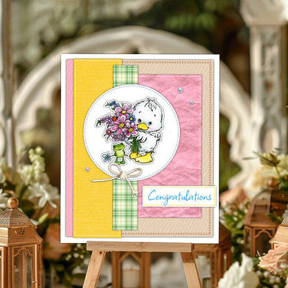 Flowers and Animals Clear Stamps