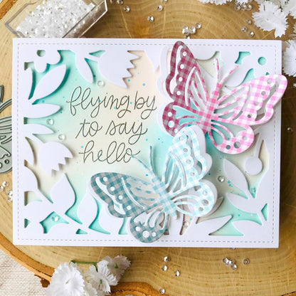 2Pcs Butterflies Metal Cutting Dies