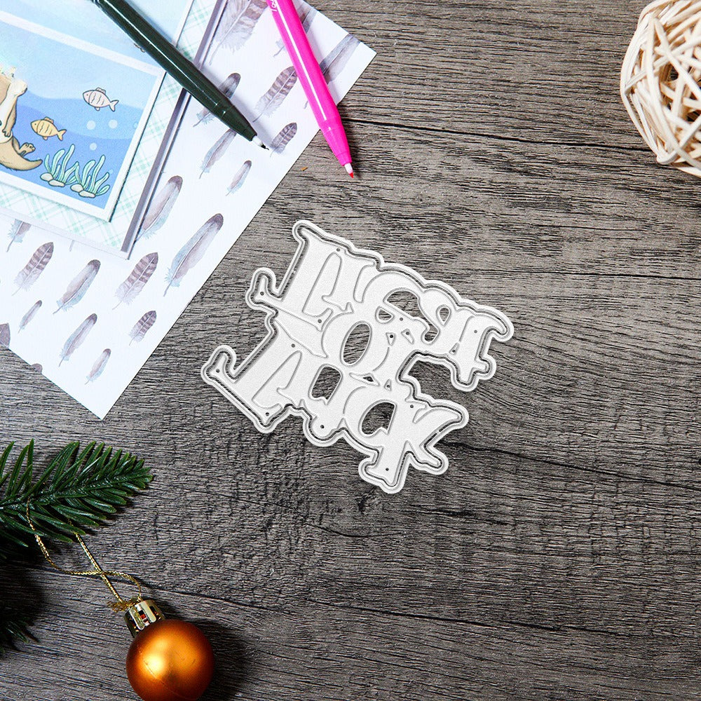 "TRICK OR TREAT" Words Metal Cutting Dies
