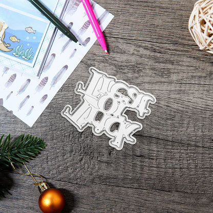"TRICK OR TREAT" Words Metal Cutting Dies
