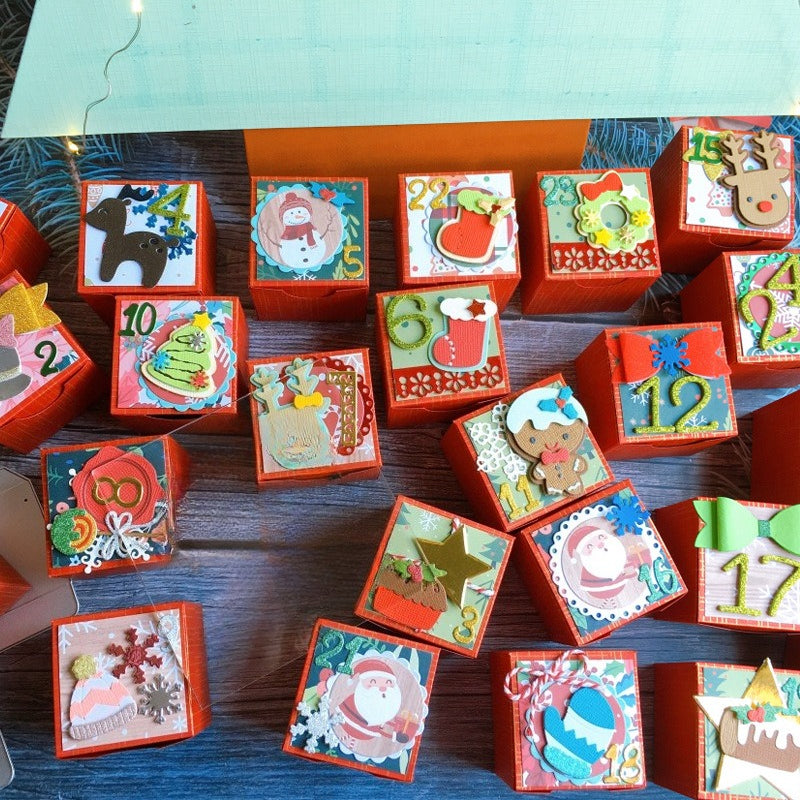 Christmas Box Metal Cutting Dies