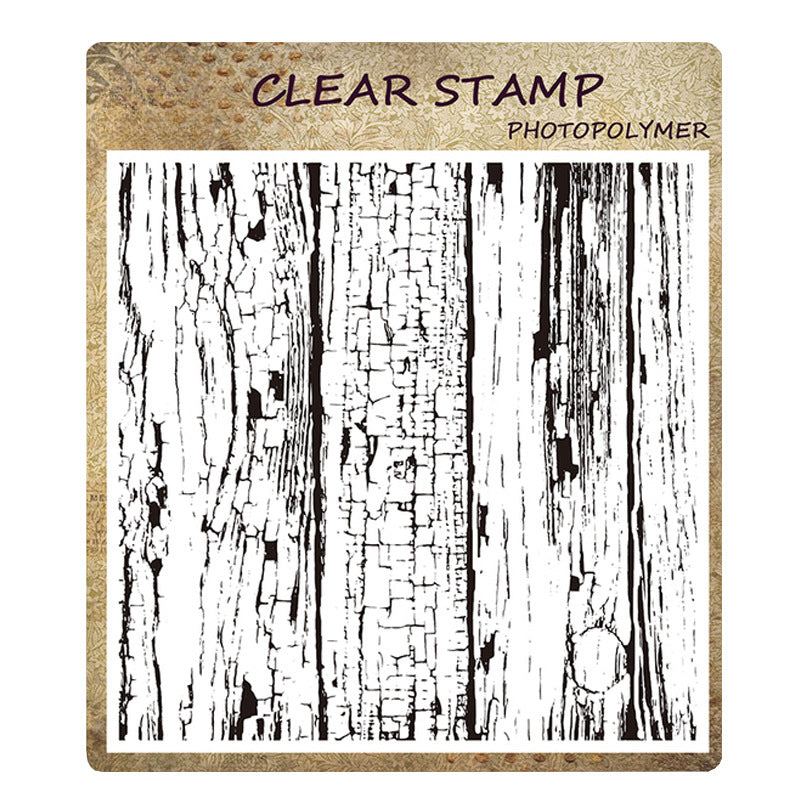 Retro Pattern DIY Scrapbook Clear Stamps