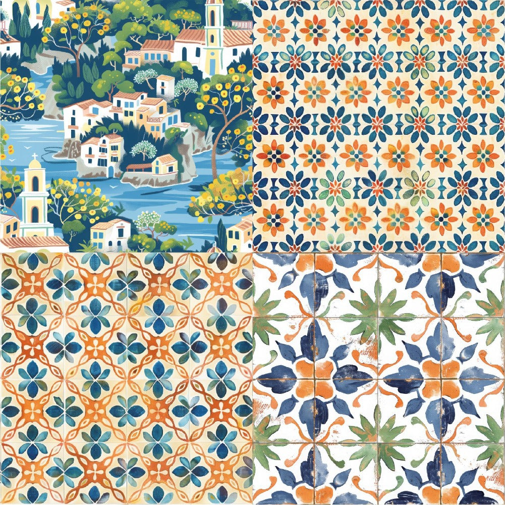 24PCS 6" Solana Scrapbook Paper & Cardstock