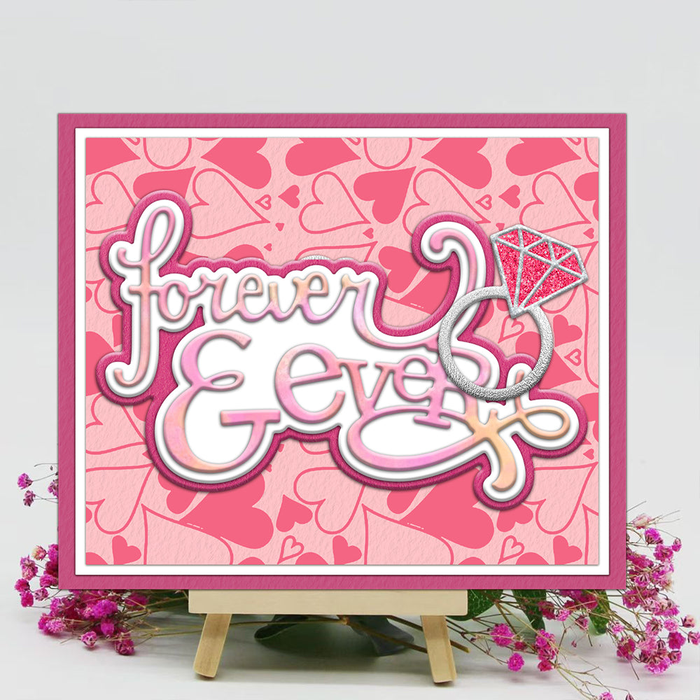 "Forever Ever" Words Cutting Dies