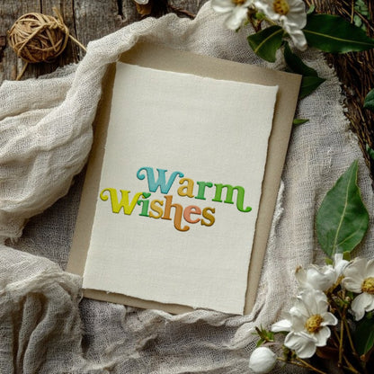 "Warm Wishes" Metal Cutting Dies