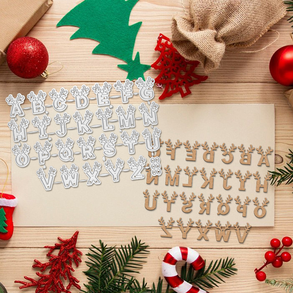 26 English Letters Cutting Dies