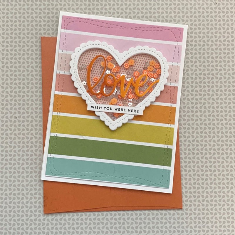 Hollow Lace Heart Metal Cutting Dies