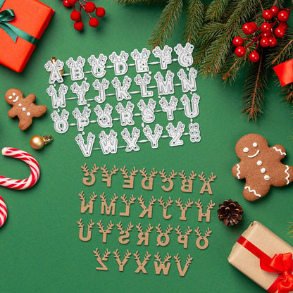 26 English Letters Cutting Dies