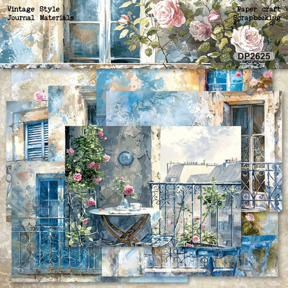 A5 Window Garden Journal Scrapbook Paper