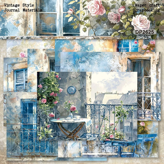 A5 Window Garden Journal Scrapbook Paper