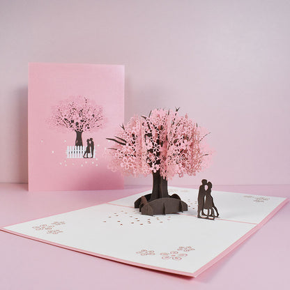 3D Creative Valentine's Day Pop-Up Greeting Card