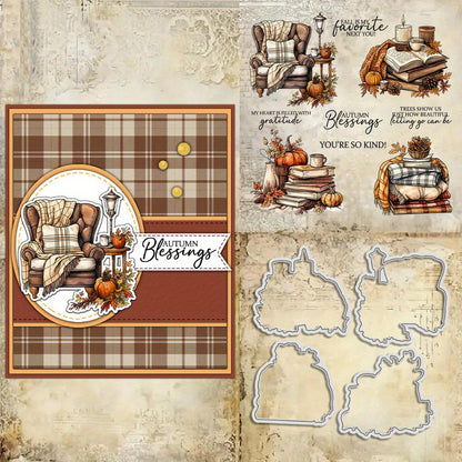 Autumn Atmosphere Dies & Stamps Set