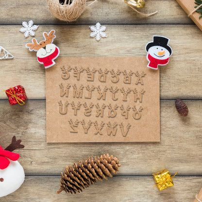 26 English Letters Cutting Dies