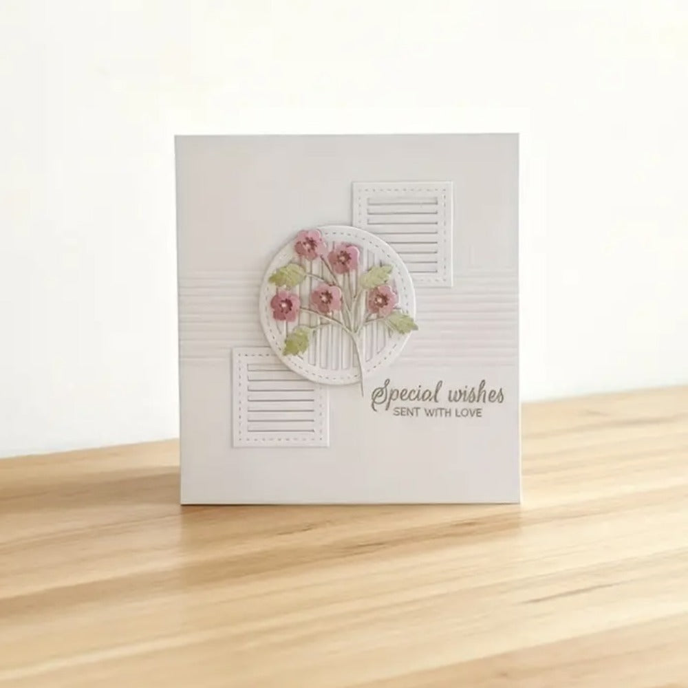 Flower Window Panes Metal Cutting Dies