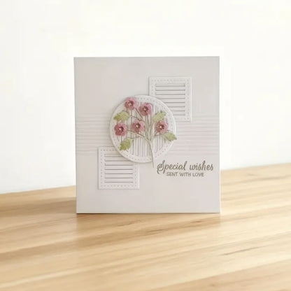 Flower Window Panes Metal Cutting Dies