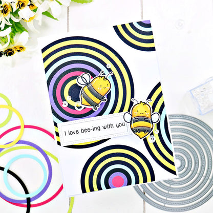 Stackable Circle Hollow Frame Cutting Dies