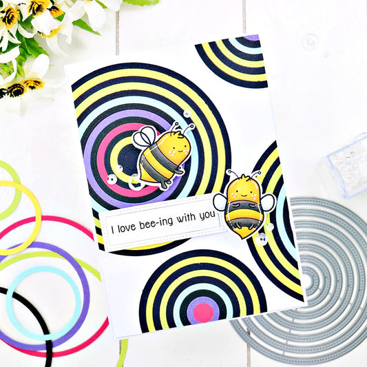 Stackable Circle Hollow Frame Cutting Dies