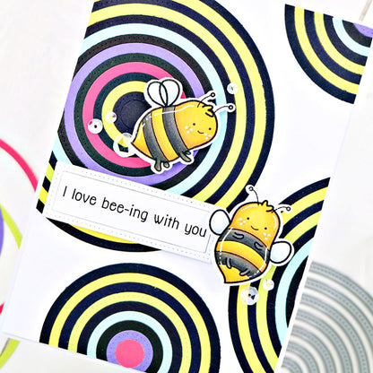 Stackable Circle Hollow Frame Cutting Dies