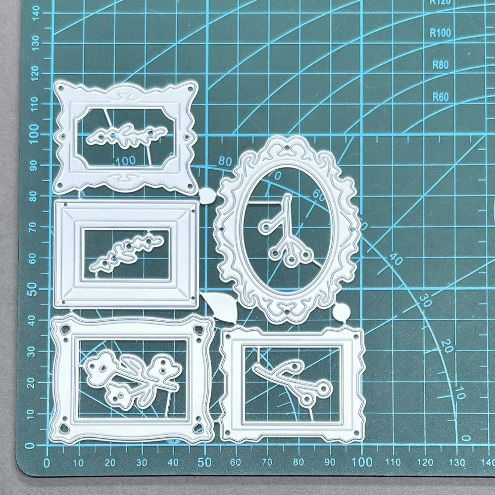 Retro Photo Frames Metal Cutting Dies