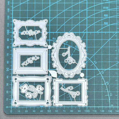 Retro Photo Frames Metal Cutting Dies