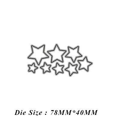 Five-pointed Star Combination Cutting Dies