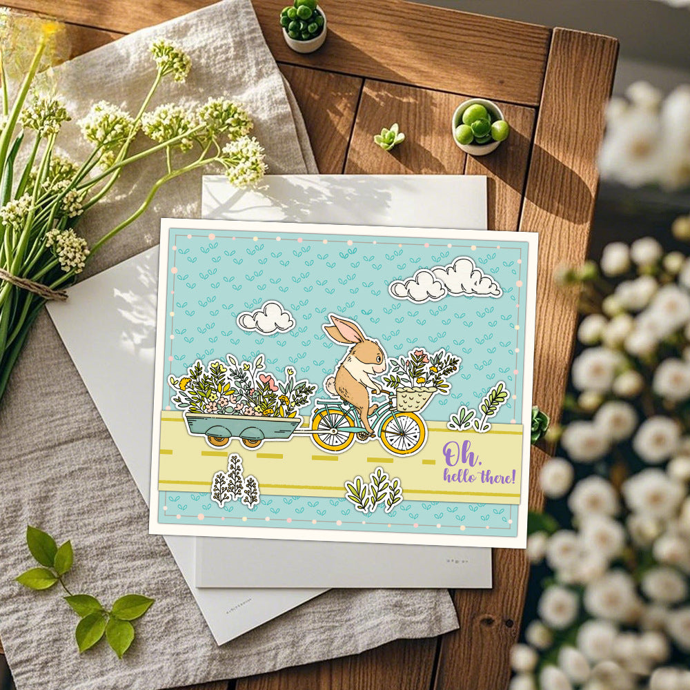 Trailer Animals Clear Stamps