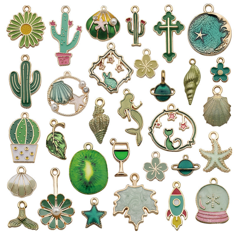 31 Pcs DIY Handmade Jewelry Pendants