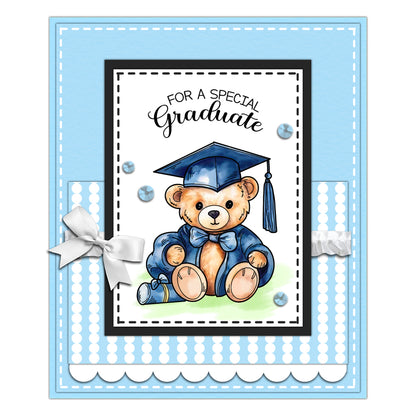 Graduation Season Bear Dies & Stamps Set