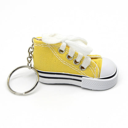 Creative Mini Canvas Shoe Keychain