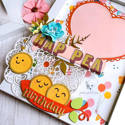 Cute Peas Metal Cutting Dies